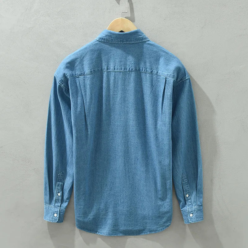 Monteverdi Long Sleeve Denim Shirt - Sydney Fraiser