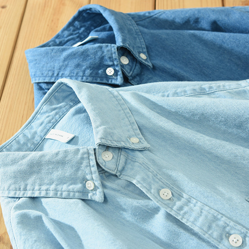 Monteverdi Long Sleeve Denim Shirt - Sydney Fraiser