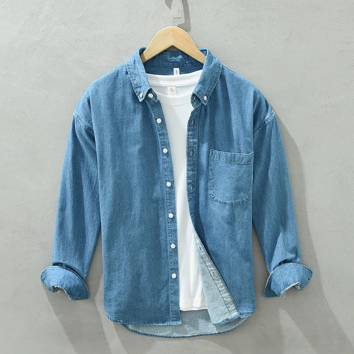 Monteverdi Long Sleeve Denim Shirt - Sydney Fraiser