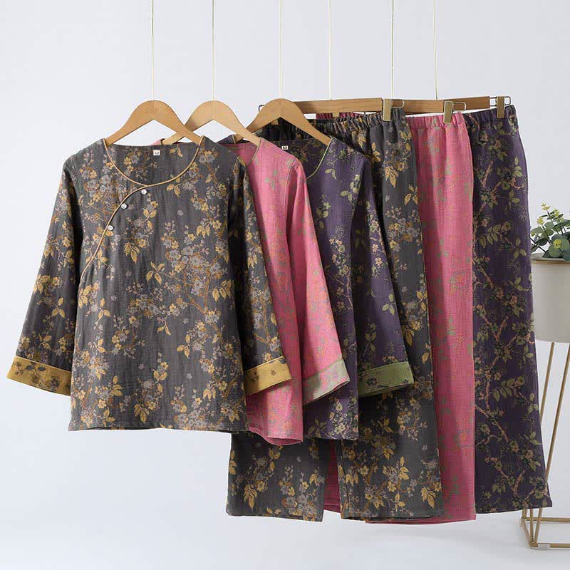 Bellmere Floral Cotton Lounge Set