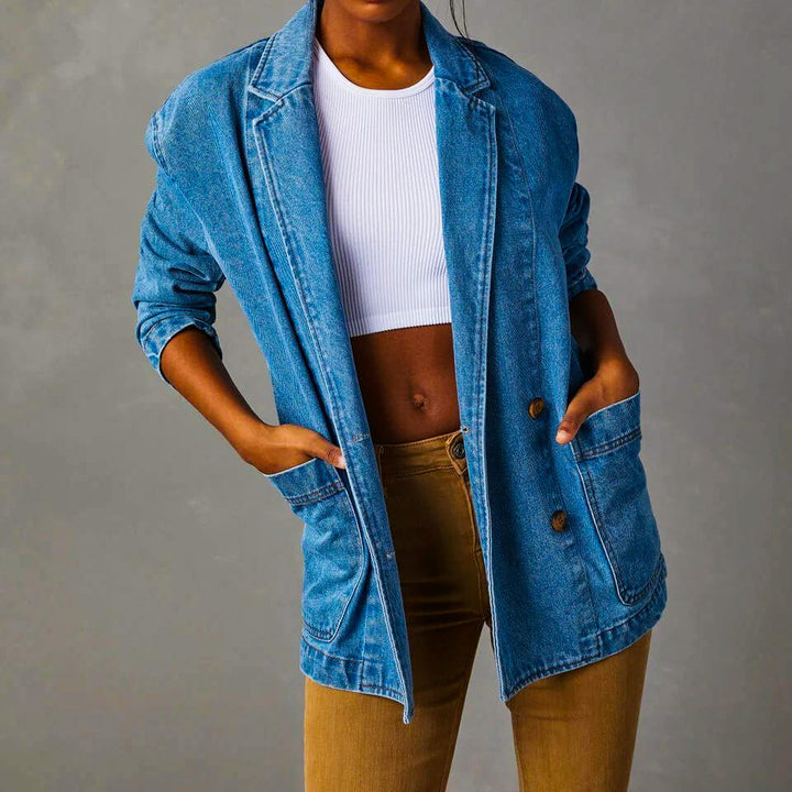 Amalfi Premium Denim Blazer