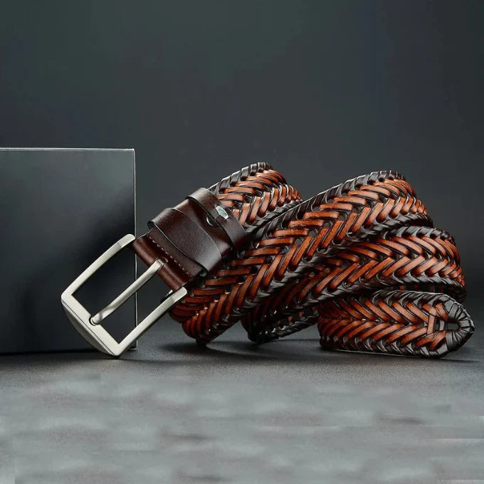 Lourdes Cowhide Leather Belt - Sydney Fraiser