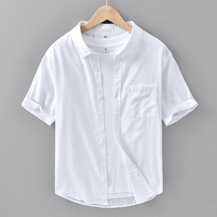 Tropicana 100% Linen Short Sleeve - Edward Fraiser