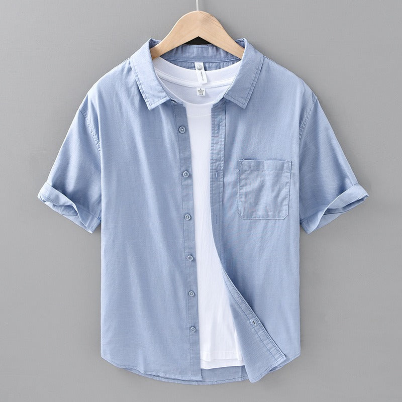 Tropicana 100% Linen Short Sleeve - Edward Fraiser