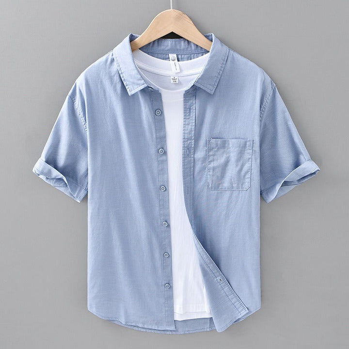Tropicana 100% Linen Short Sleeve - Edward Fraiser