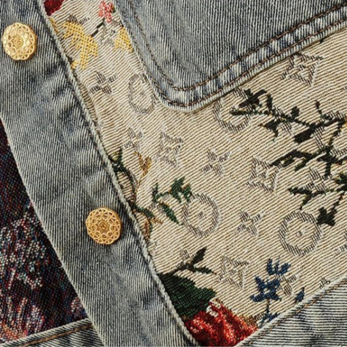 Lucera Floral Denim Jacket