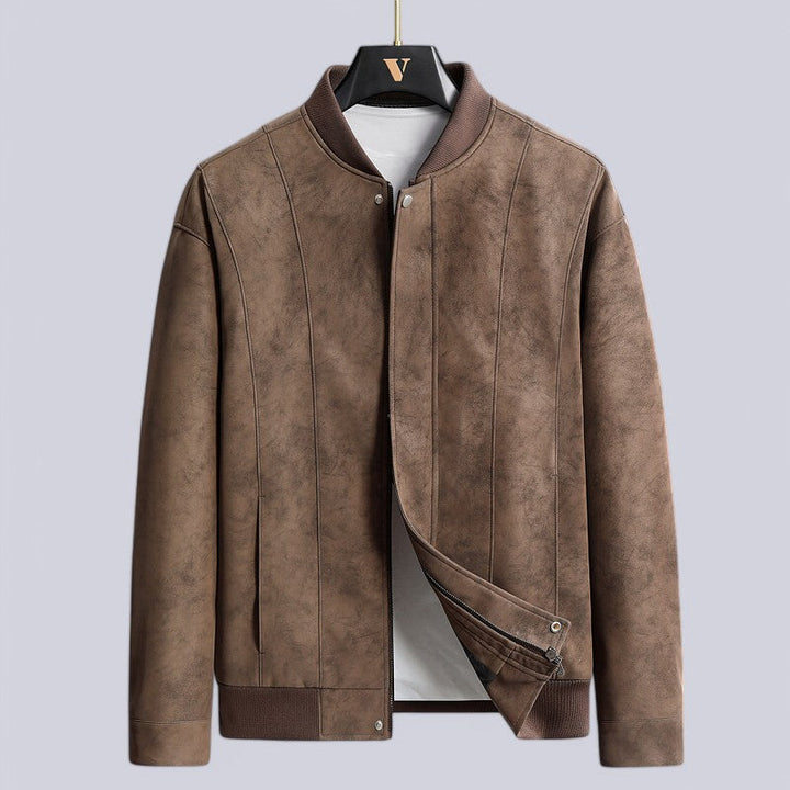 Maverick Suede Leather Jacket - Sydney Fraiser