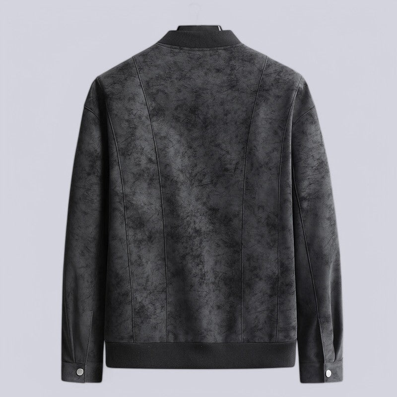 Maverick Suede Leather Jacket - Sydney Fraiser