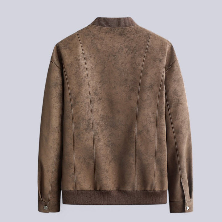 Maverick Suede Leather Jacket - Sydney Fraiser