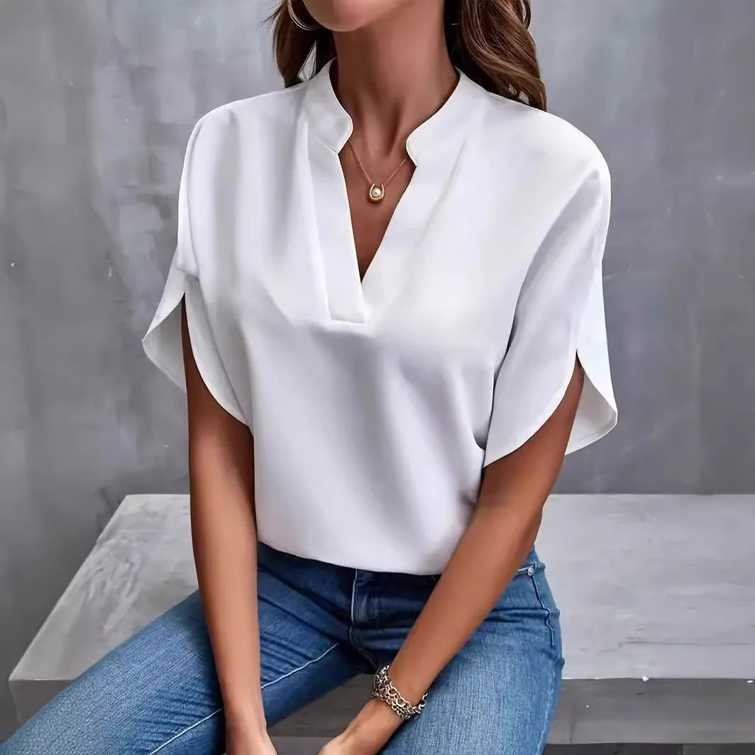 Leona Drape Blouse