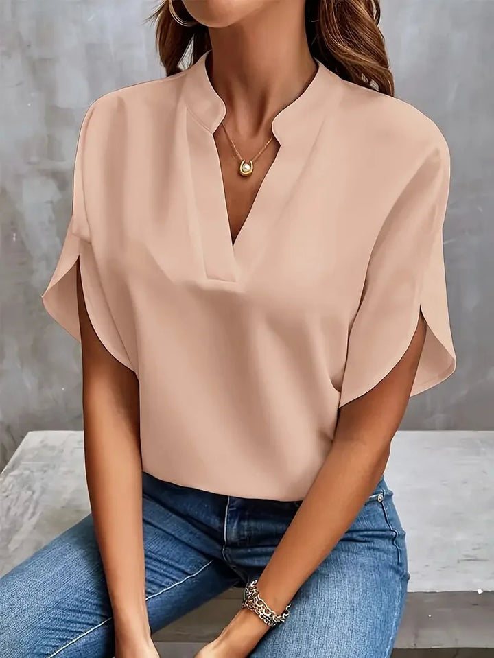 Leona Drape Blouse