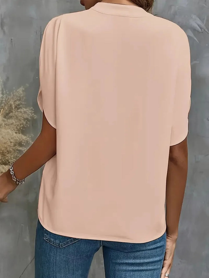 Leona Drape Blouse