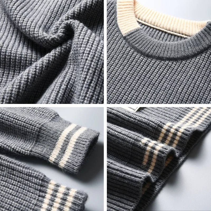 Signature Wool Sweater - Edward Fraiser