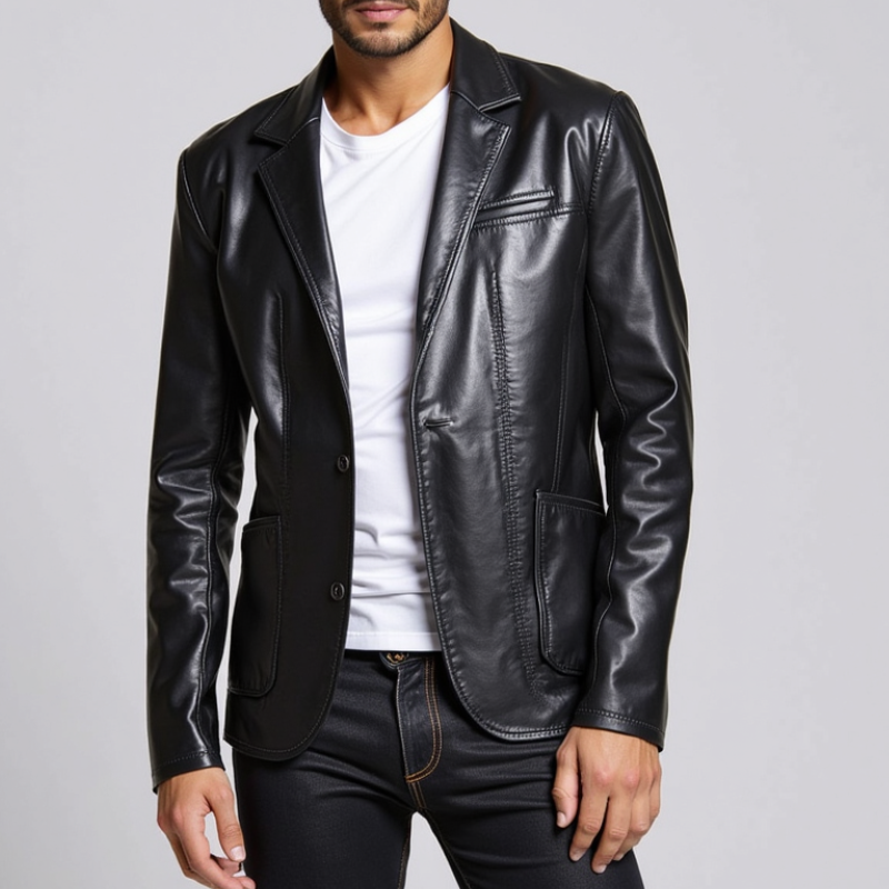 Nightfall - Leather Jacket - Sydney Fraiser