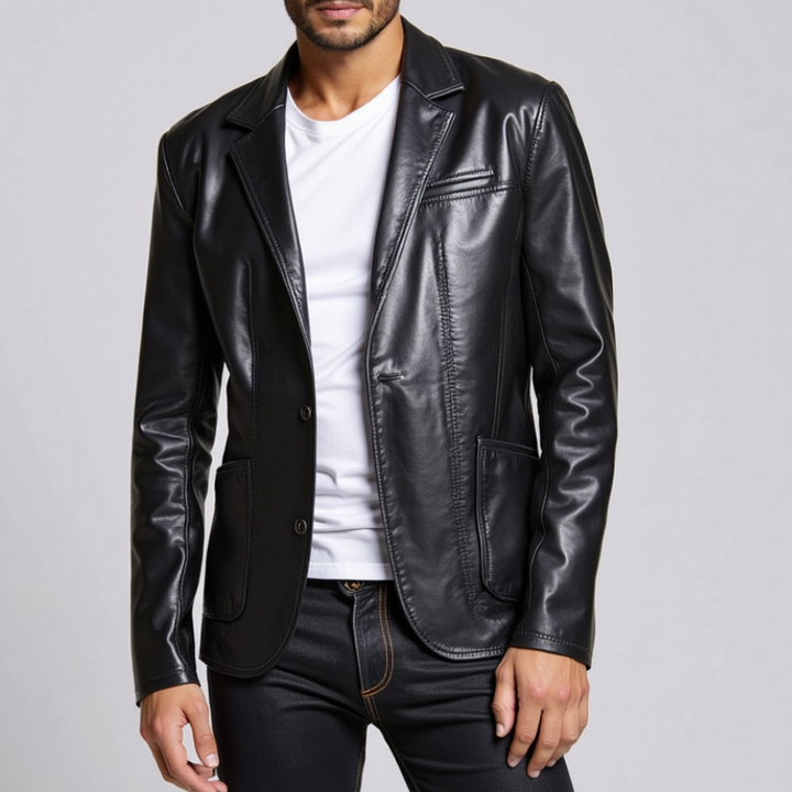 Nightfall - Leather Jacket - Sydney Fraiser