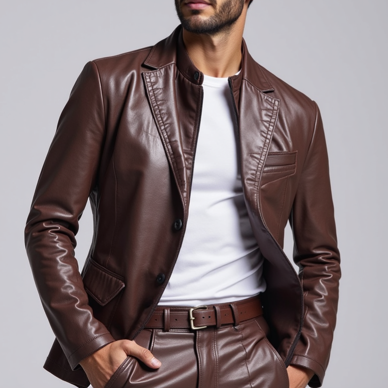 Nightfall - Leather Jacket - Sydney Fraiser