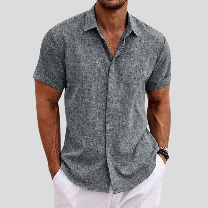 Belmont Short Sleeve Linen Shirt