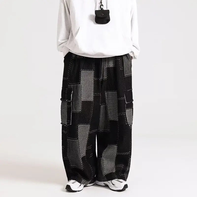 Madeira Patchwork Denim Jeans - Sydney Fraiser