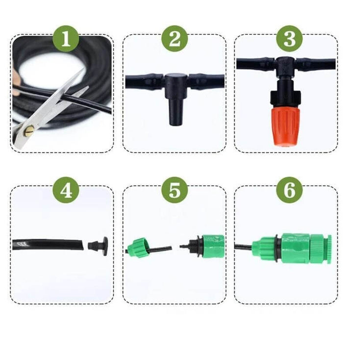 Automatic Garden Irrigation Kit – Smart Water-Saving Sprinkler System