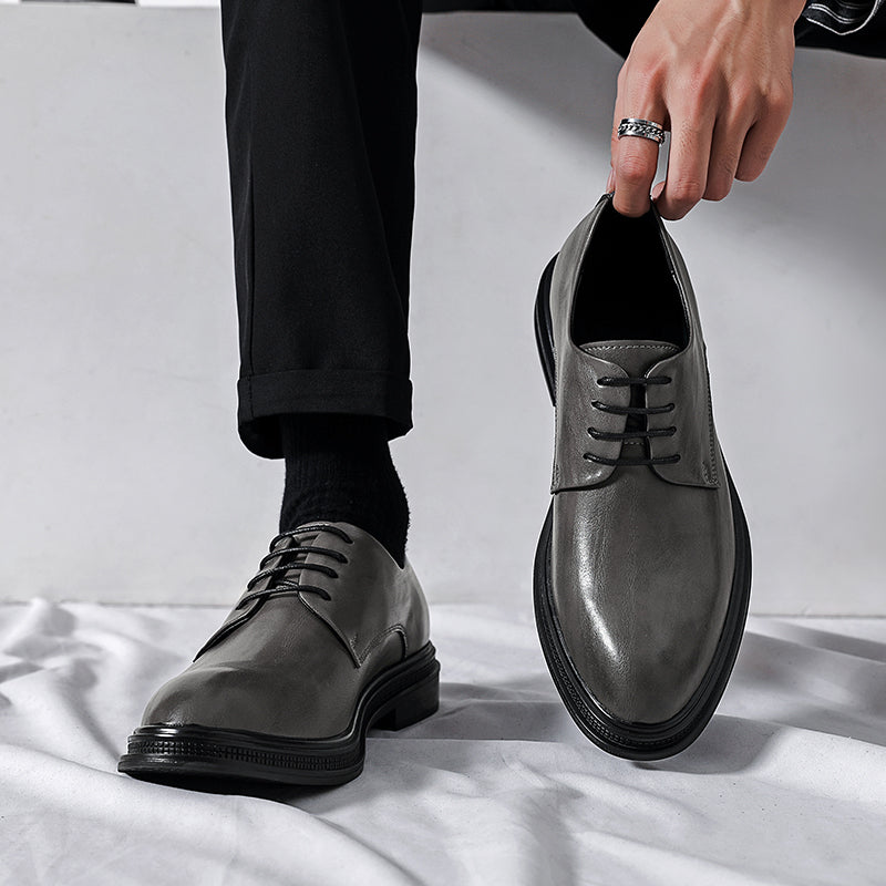 Vincenzo Genuine Leather Dress Shoes - Sydney Fraiser