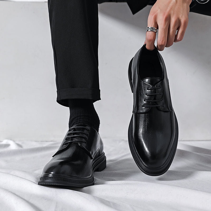 Vincenzo Genuine Leather Dress Shoes - Sydney Fraiser
