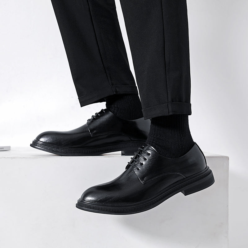 Vincenzo Genuine Leather Dress Shoes - Sydney Fraiser