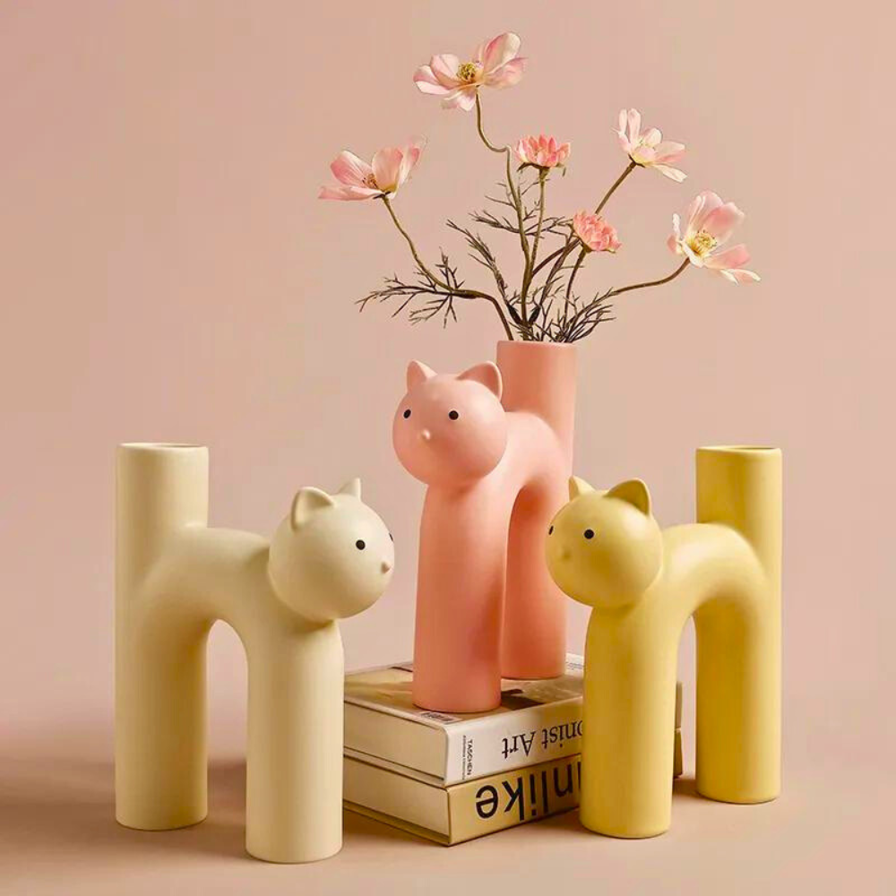Ceramic Cute Animal Vases
