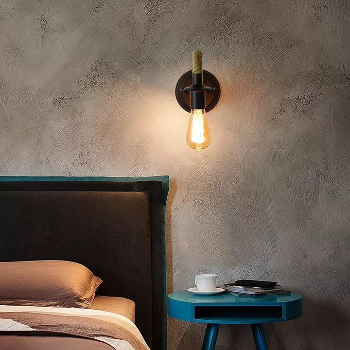 Vintage Rope Wall Lamp