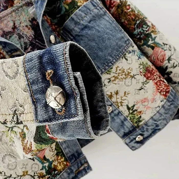 Lucera Floral Denim Jacket