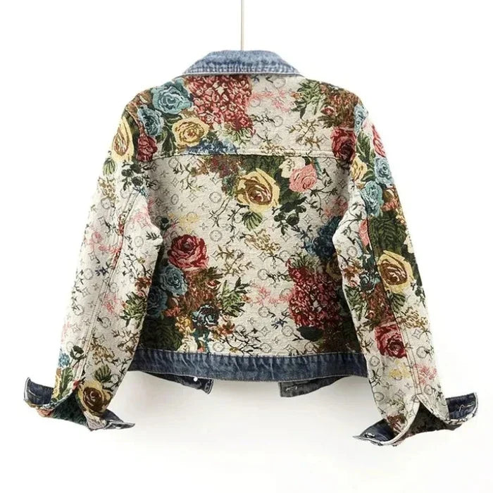 Lucera Floral Denim Jacket