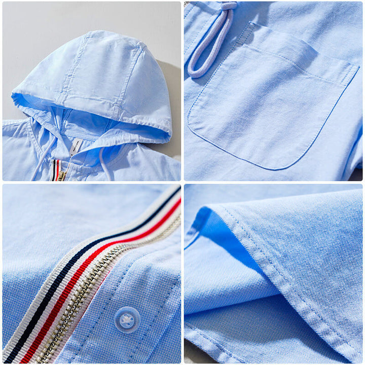 Delano Cotton-Linen Hoodie