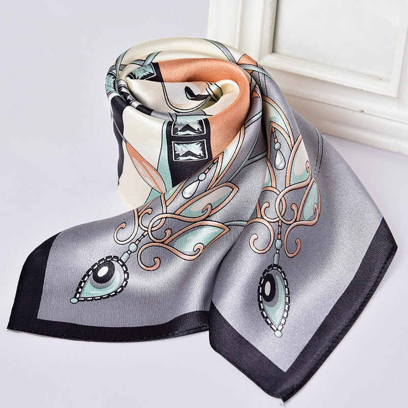 Marseille Silk Square Scarf
