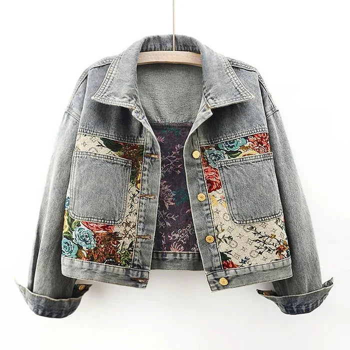 Lucera Floral Denim Jacket