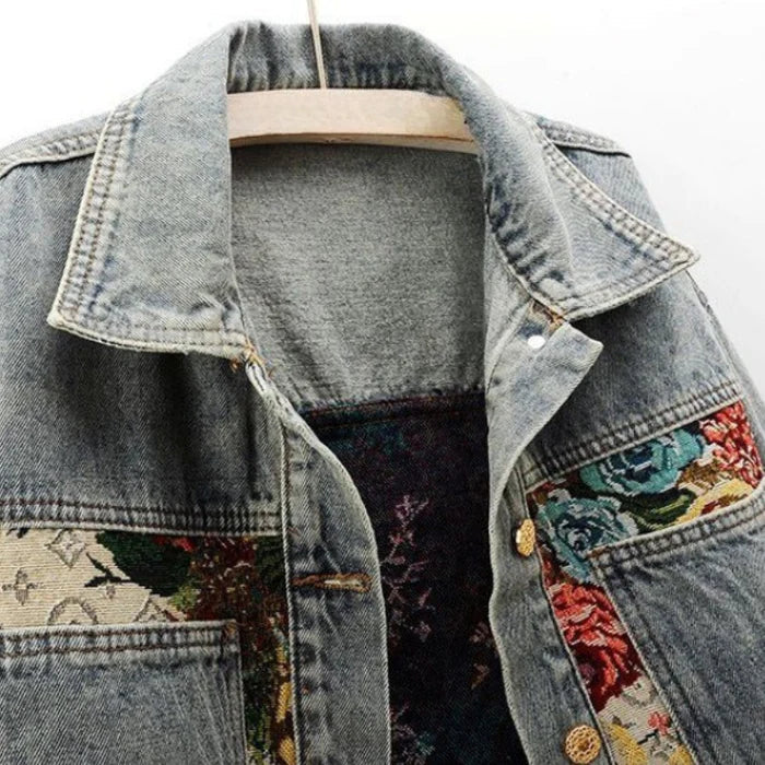 Lucera Floral Denim Jacket