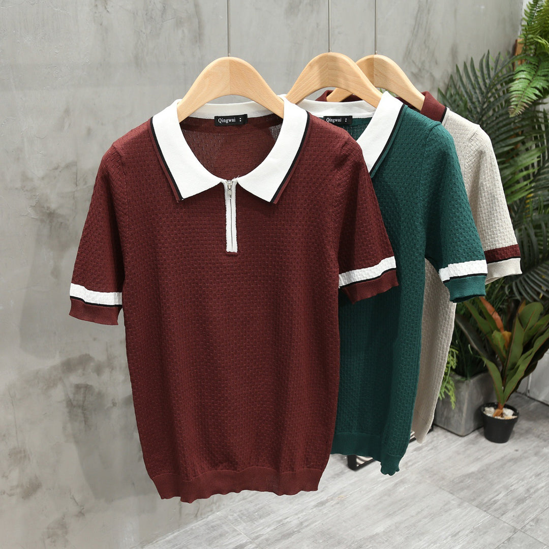 Fabio Knitted Polo