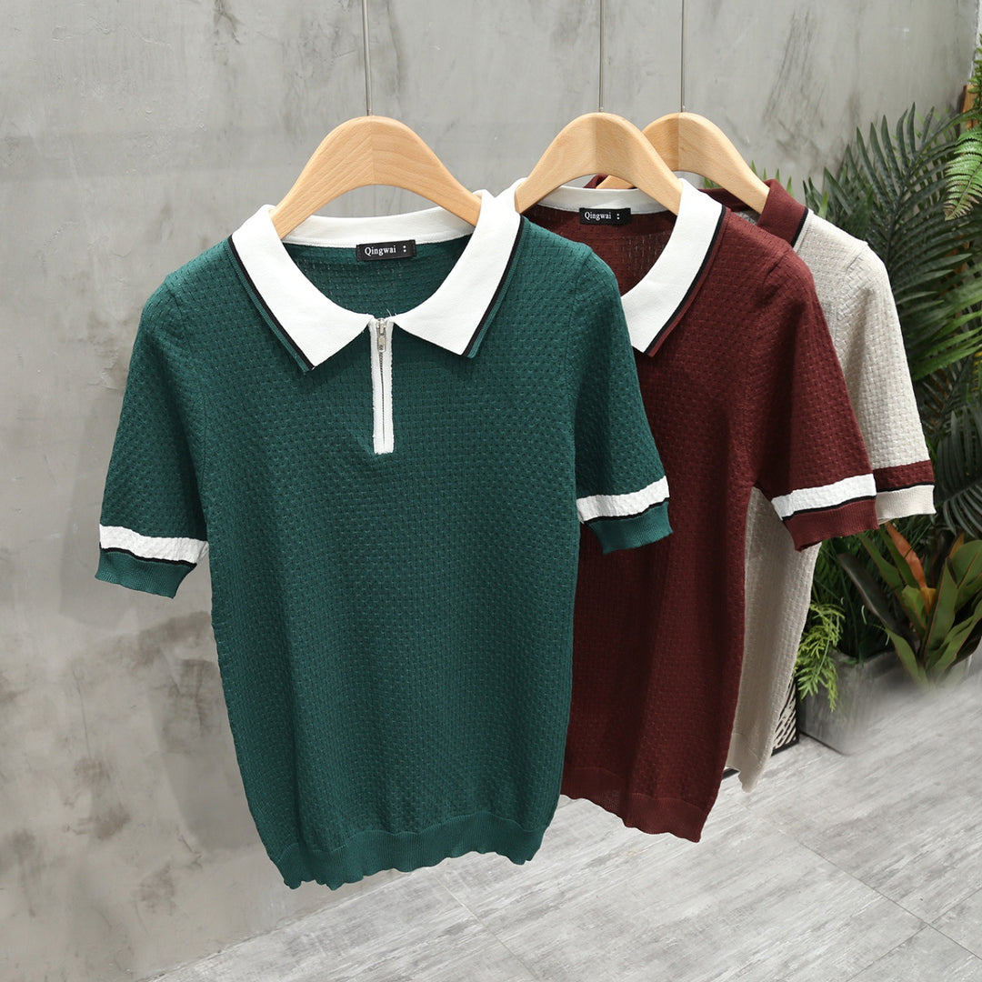 Fabio Knitted Polo