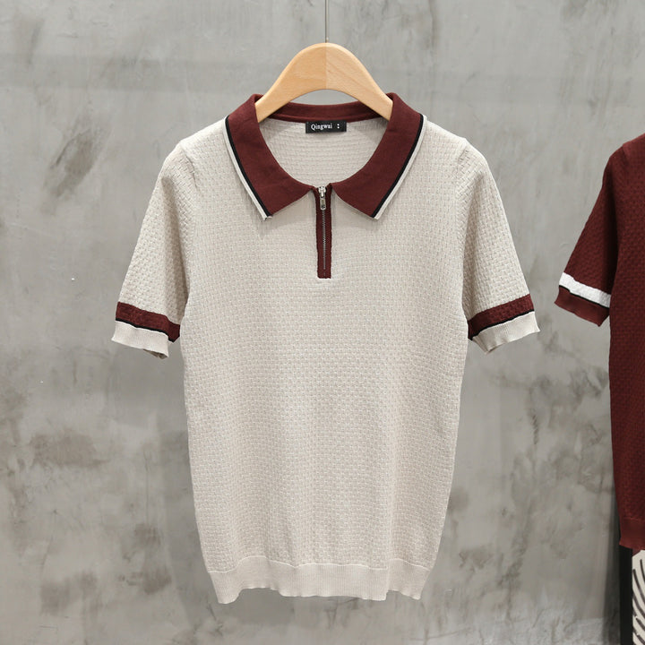 Fabio Knitted Polo