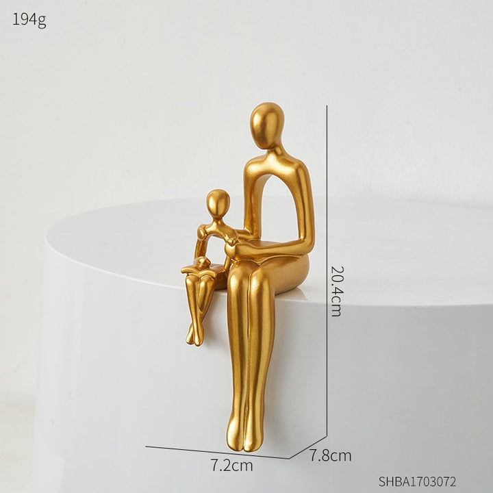 Golden Loving Family Décor Set