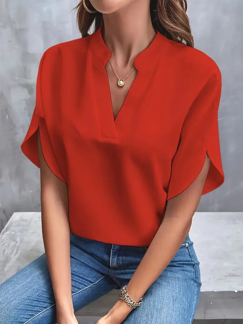 Leona Drape Blouse