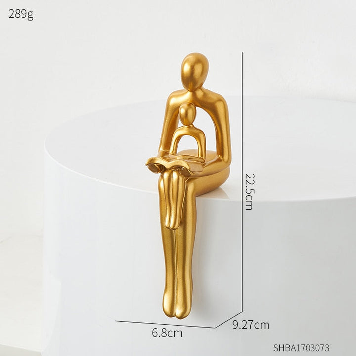 Golden Loving Family Décor Set