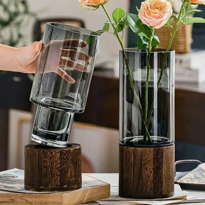 Nordic Black Storm Vase