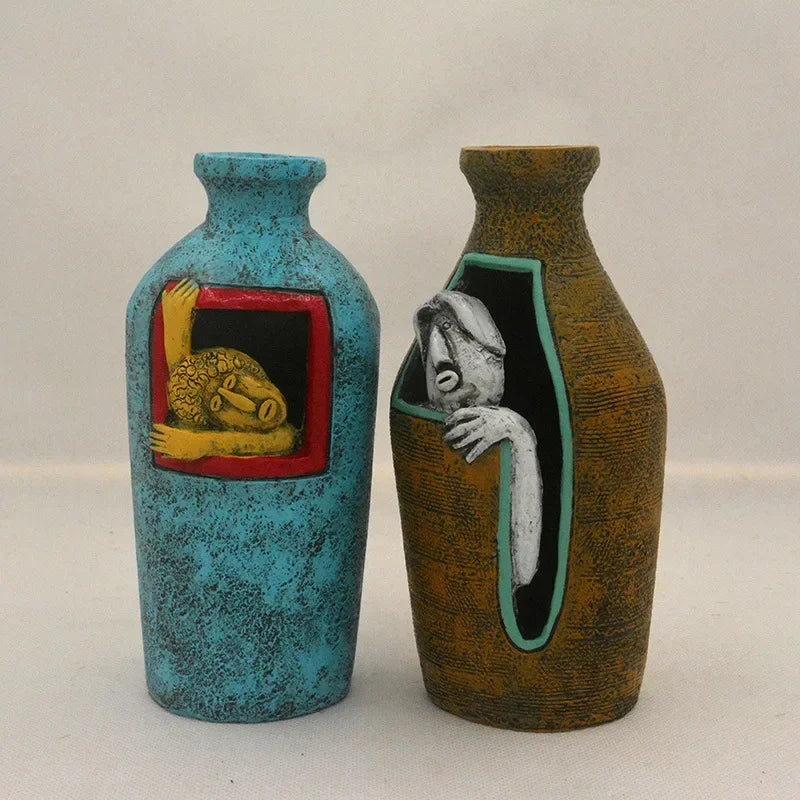 Liberated Souls Sculptural Vase