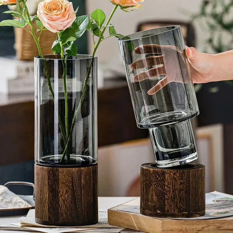 Nordic Black Storm Vase