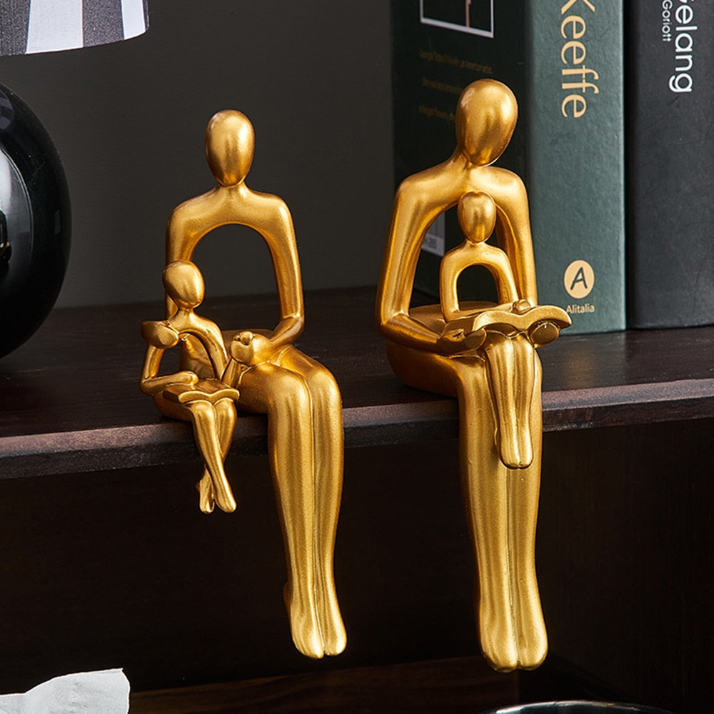 Golden Loving Family Décor Set