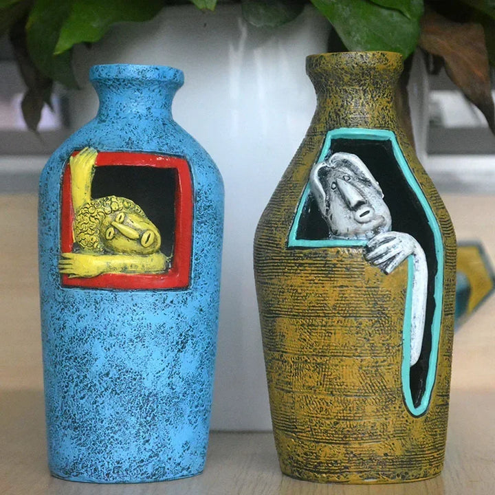 Liberated Souls Sculptural Vase