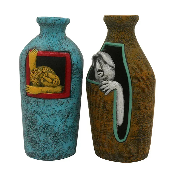 Liberated Souls Sculptural Vase