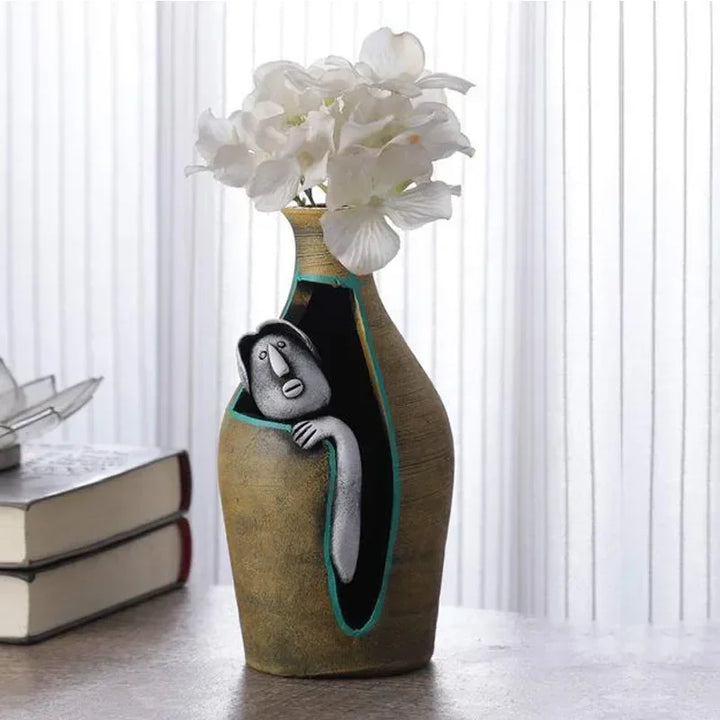 Liberated Souls Sculptural Vase