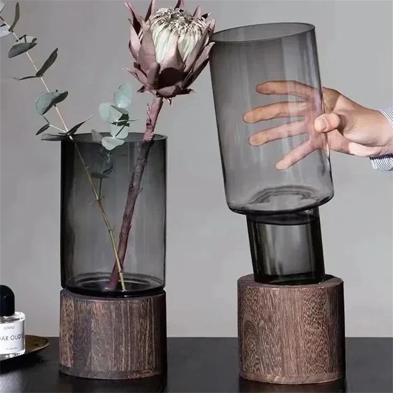 Nordic Black Storm Vase