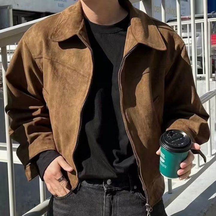 Rustshade Suede Jacket - Edward Fraiser