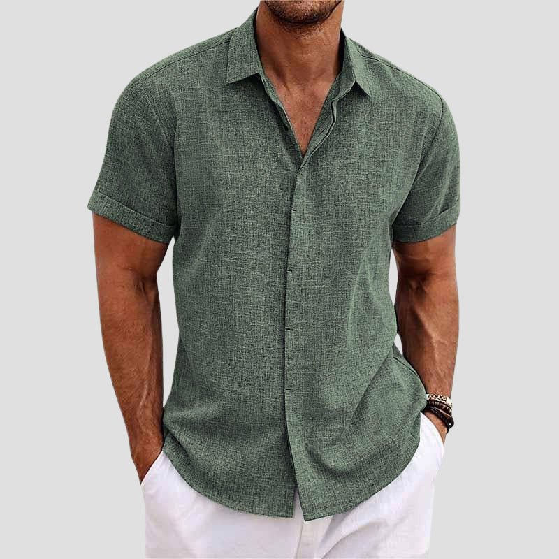 Belmont Short Sleeve Linen Shirt